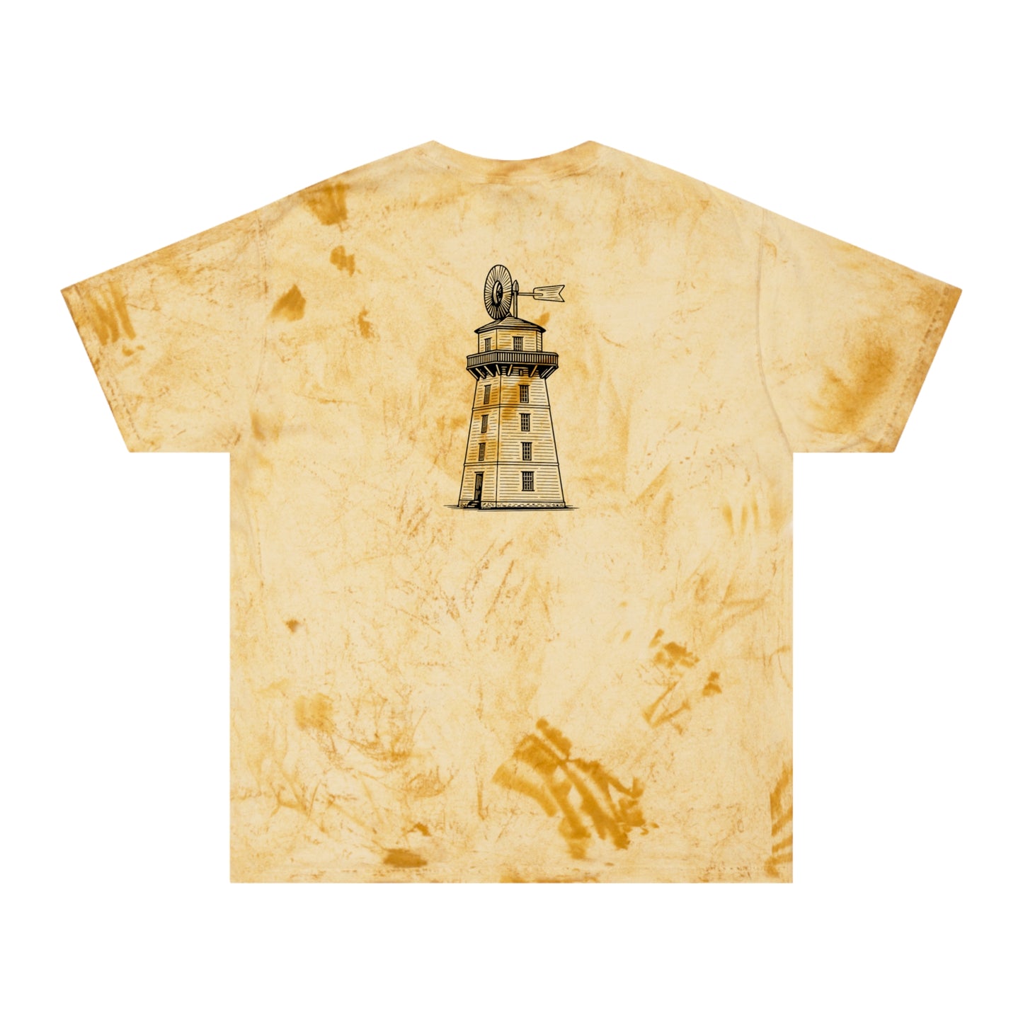 Wiantenuck Retro Color Blast Cotton Tee - Combo Logo