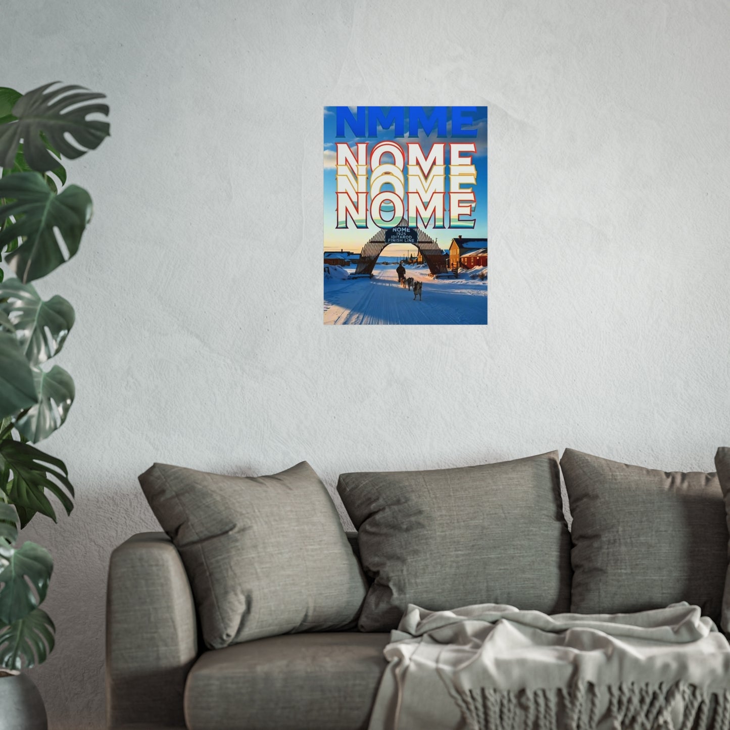 Nome Alaska Vintage Retro Giclée Print Art Series Poster