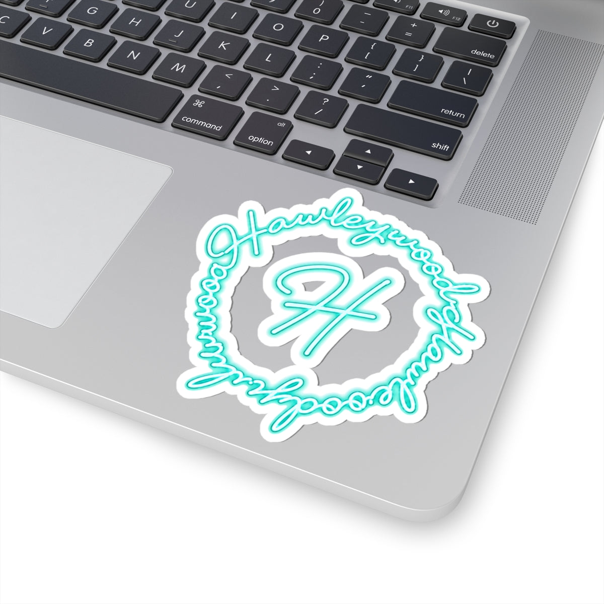 Hawleywood Vintage Retro Vinyl Sticker - Lace Logo