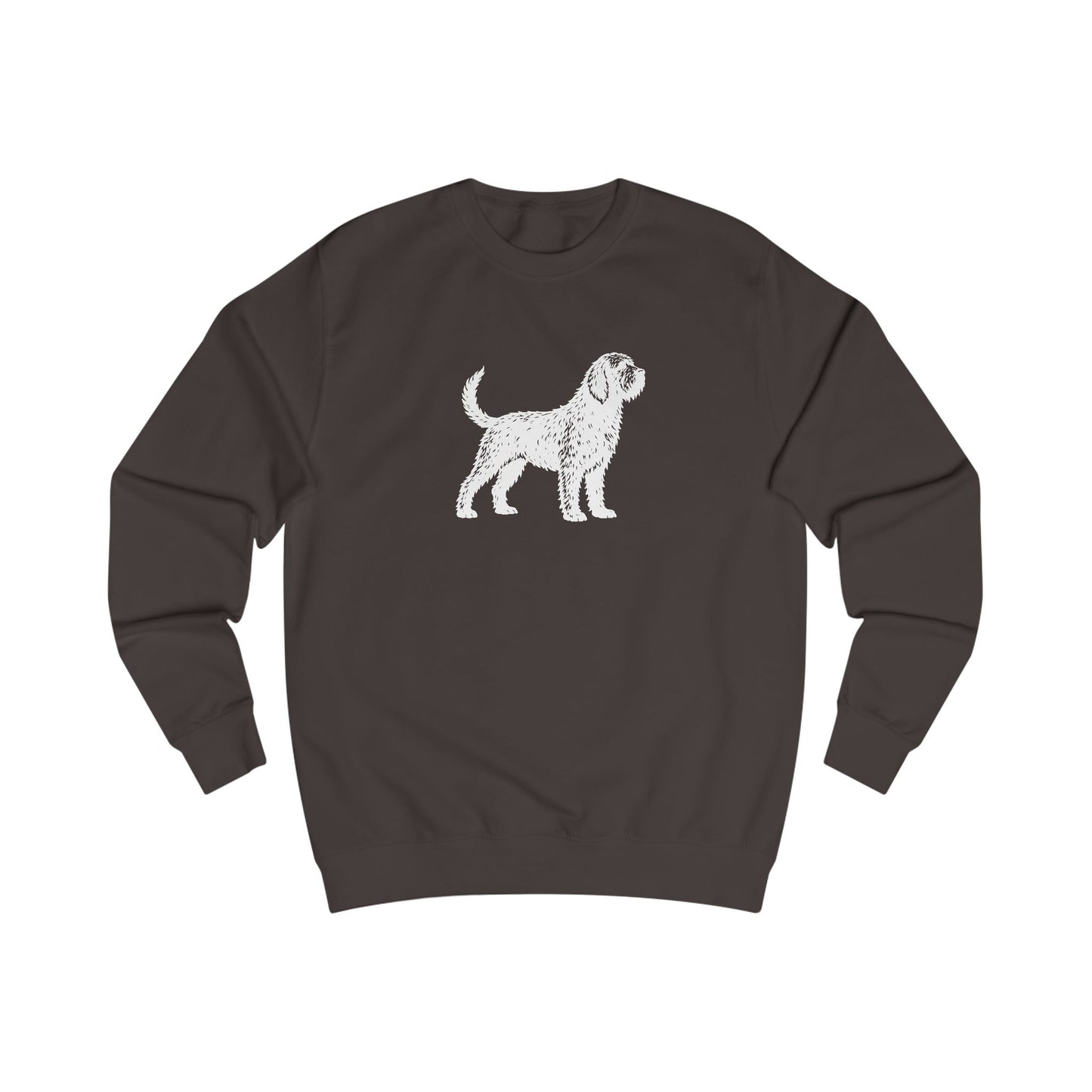 Otterhound Vintage Retro Crewneck Sweatshirt — Standing