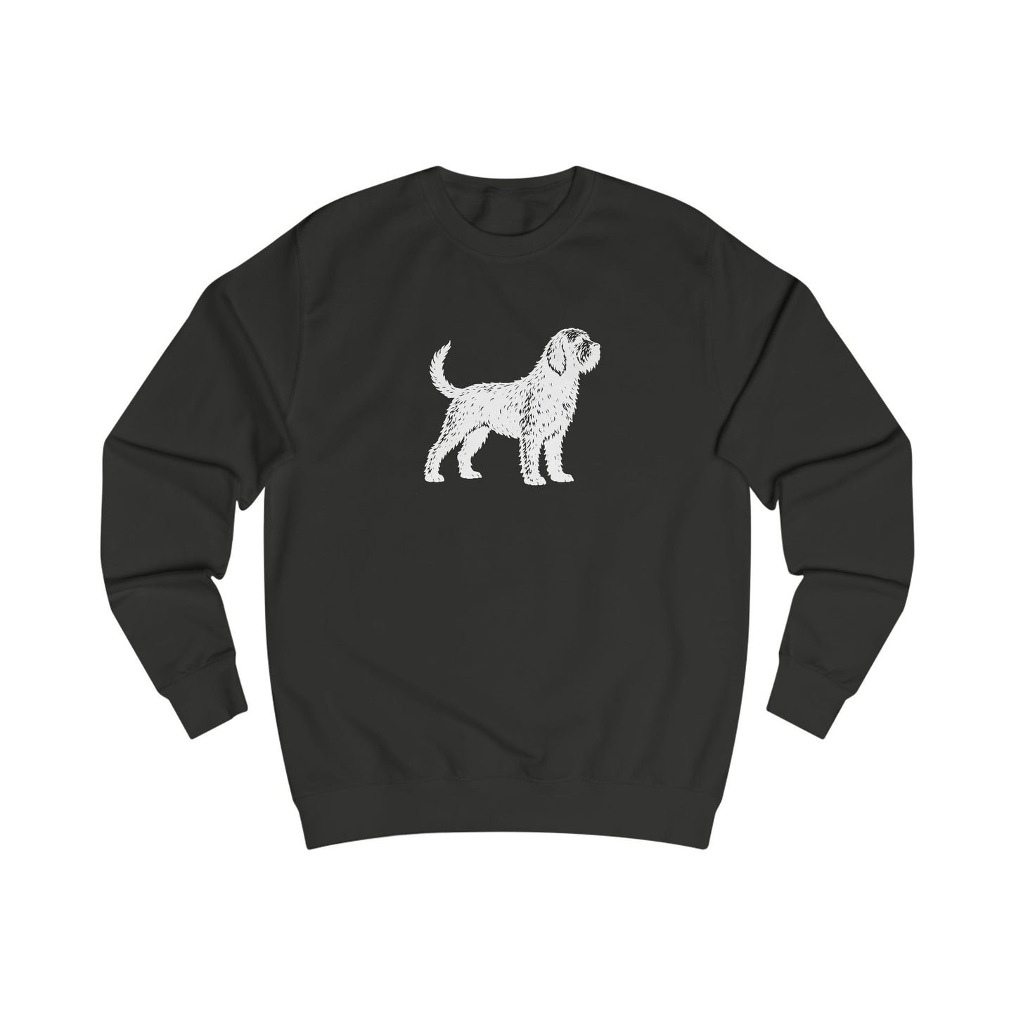 Otterhound Vintage Retro Crewneck Sweatshirt — Standing