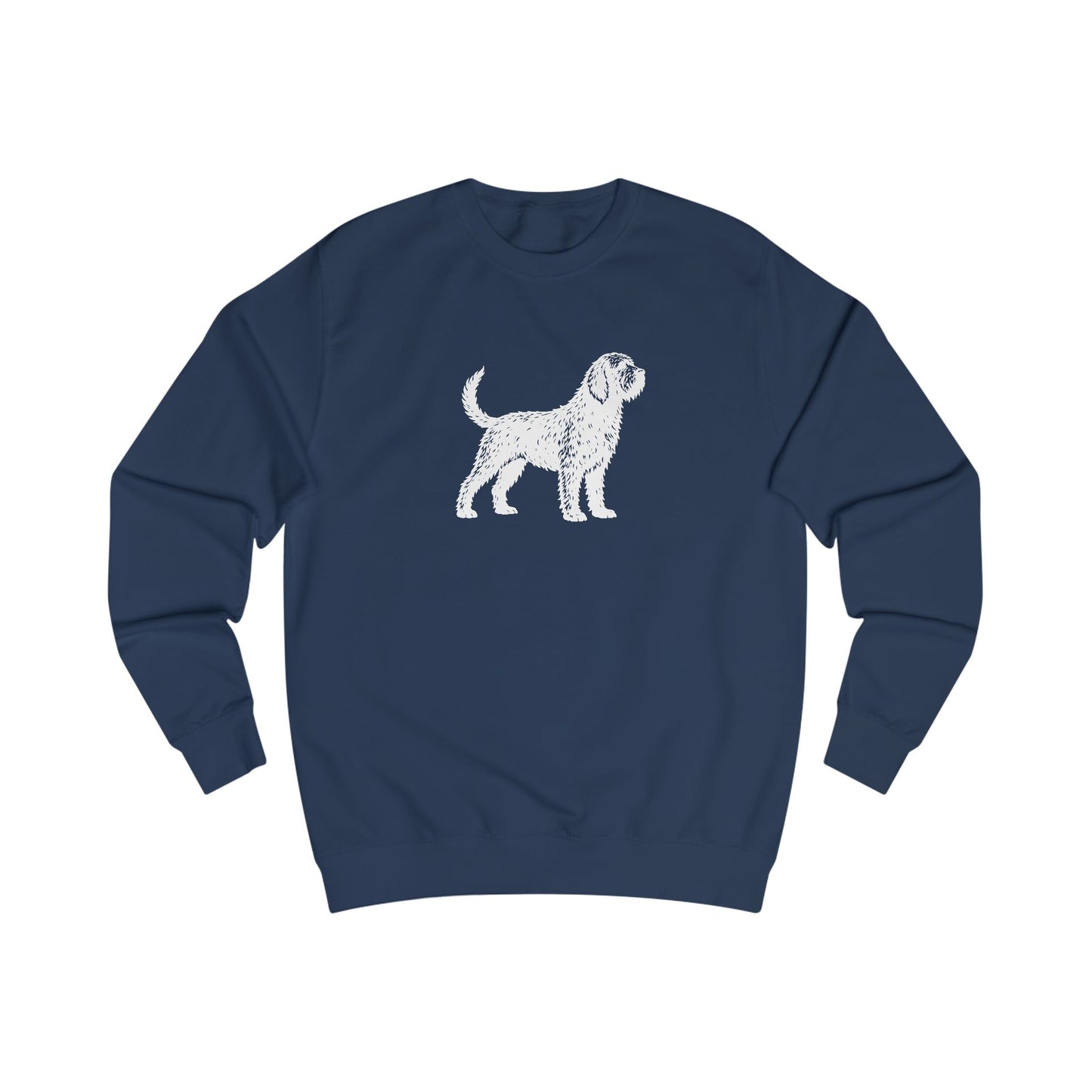 Otterhound Vintage Retro Crewneck Sweatshirt — Standing
