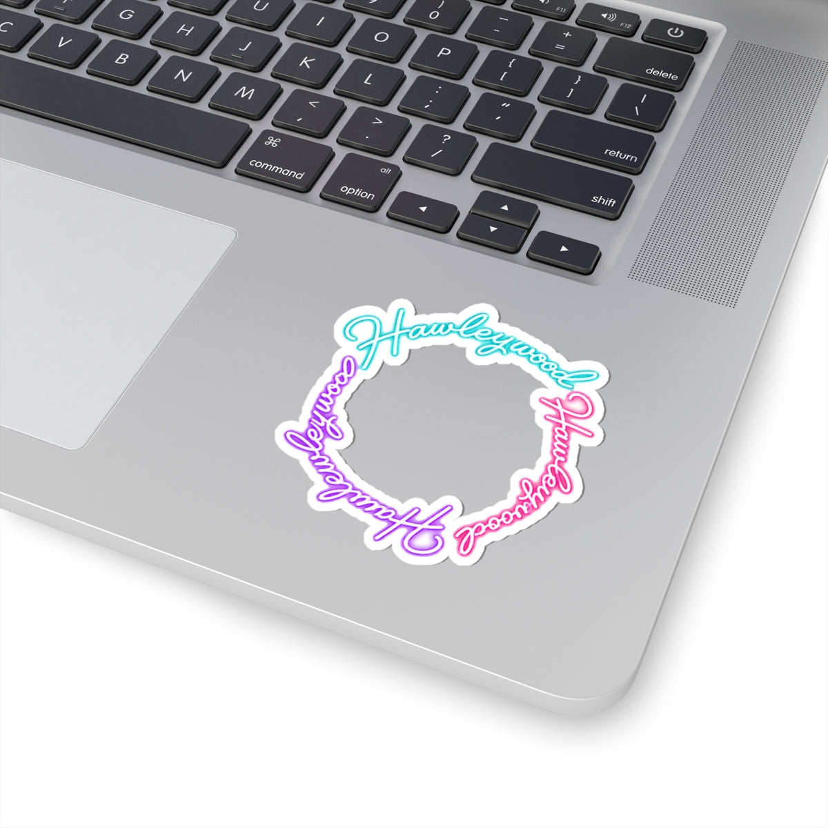 Hawleywood Vintage Retro Vinyl Sticker - Pinwheel Logo