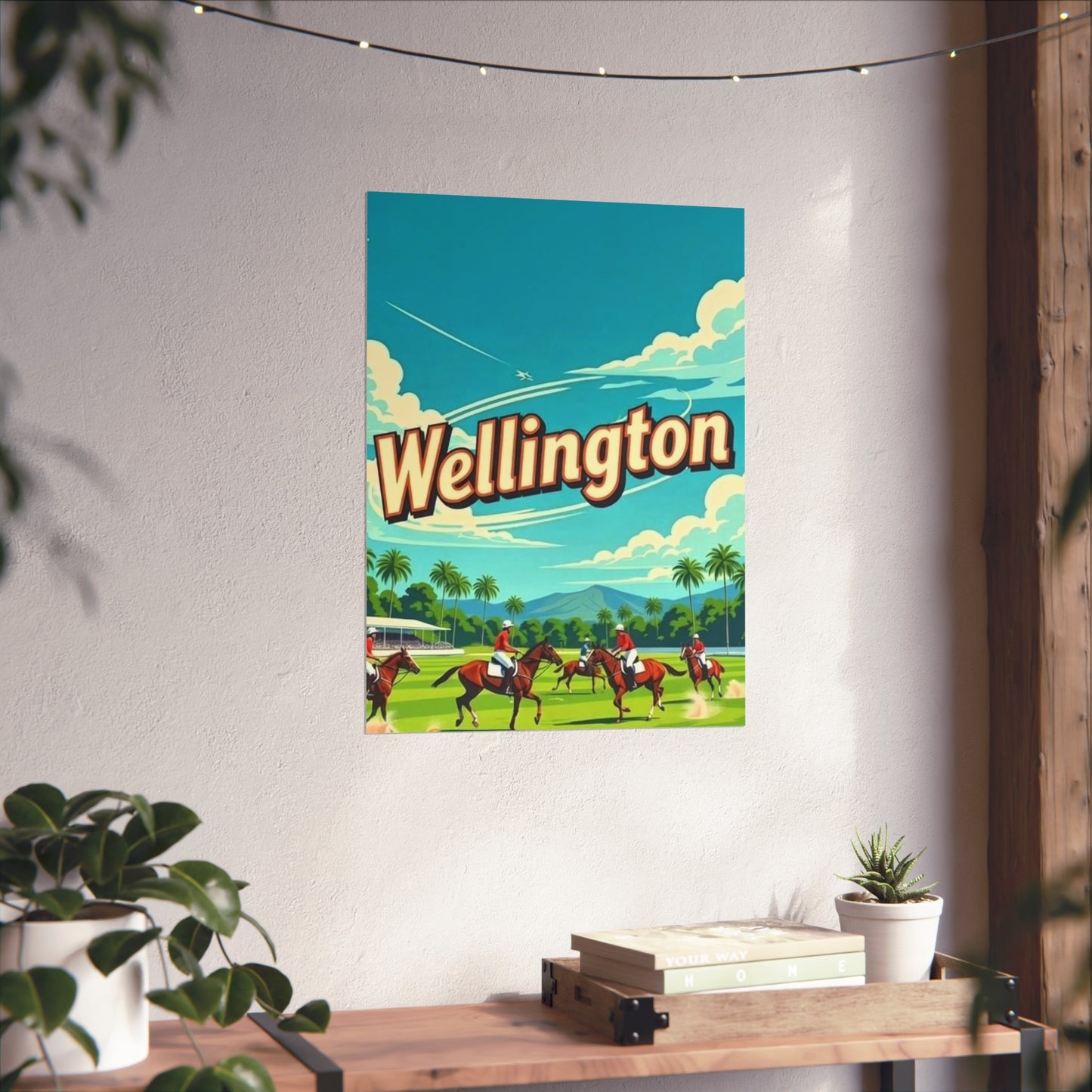 Wellington Florida Vintage Retro Giclée Print Art Series Poster