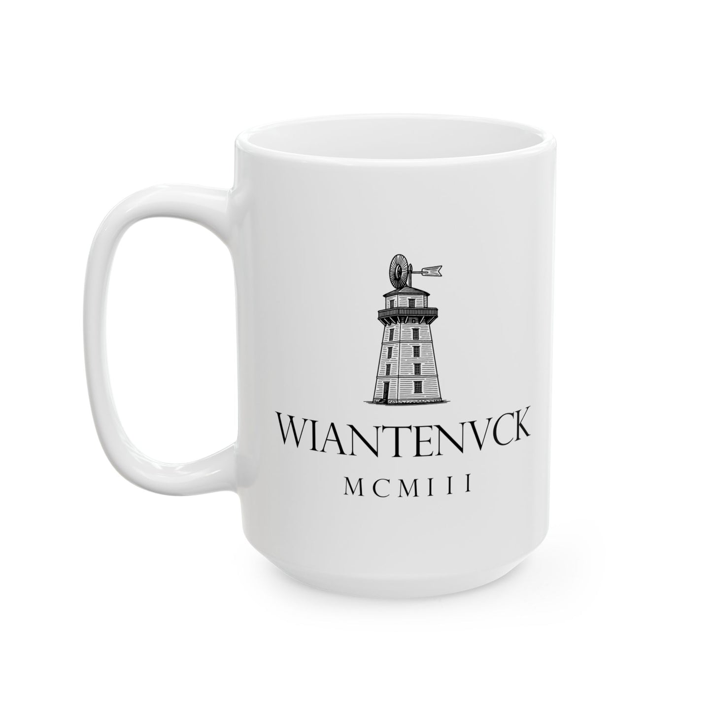 Wiantenuck Ceramic Mug - Combo Logo