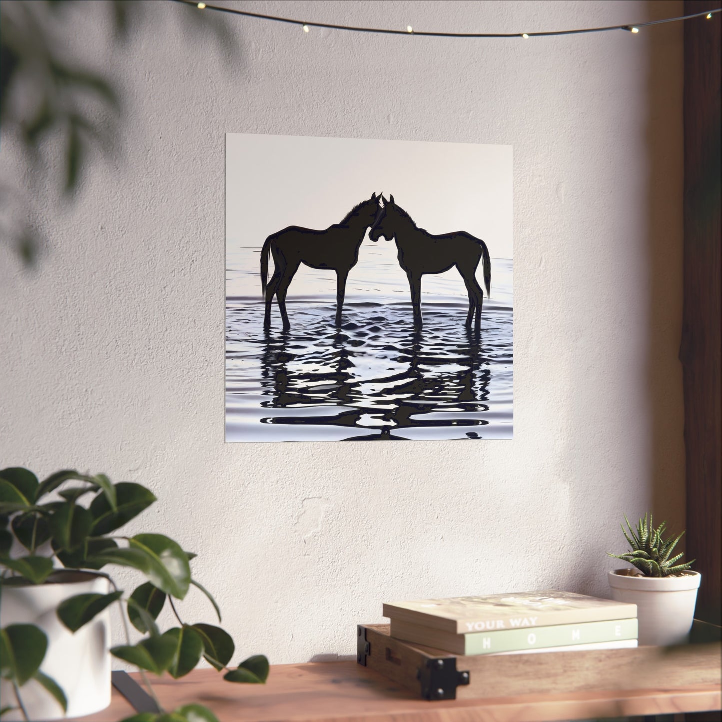Quiet Pair - Tide & Light Series Giclée Unframed Poster