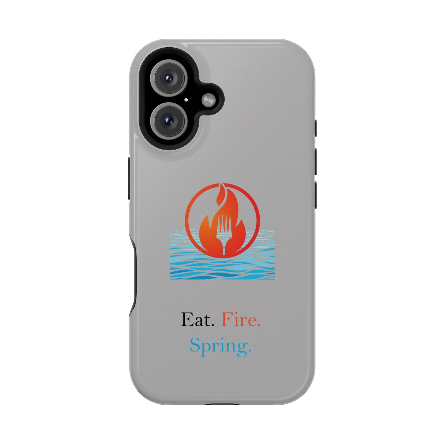 Eat Fire Spring iPhone Case - Image Logo