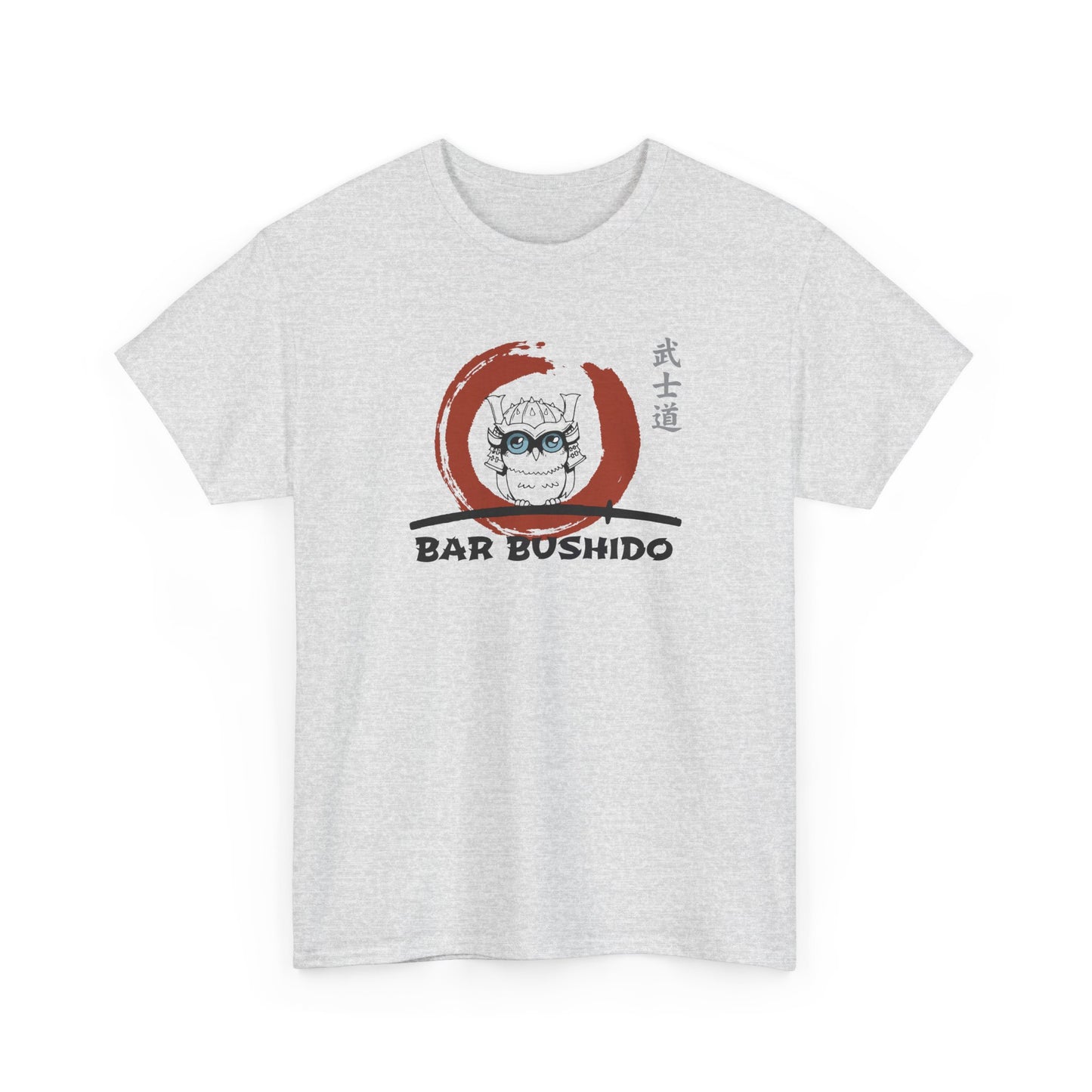 Bar Bushido Unisex Heavy Cotton Tee - Color Logo