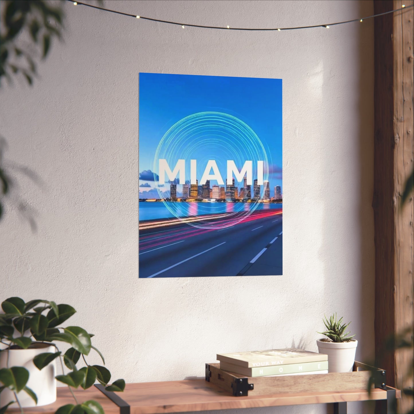 Miami Florida Vintage Retro Giclée Print Art Series Poster
