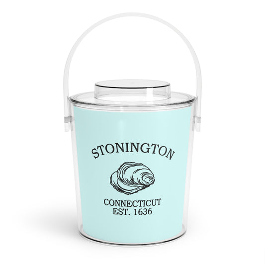 Stonington Connecticut Vintage Retro Wine/Ice Bucket — Black Logo