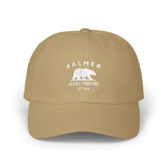 Palmer Alaska Classic Cotten Cap - White Logo