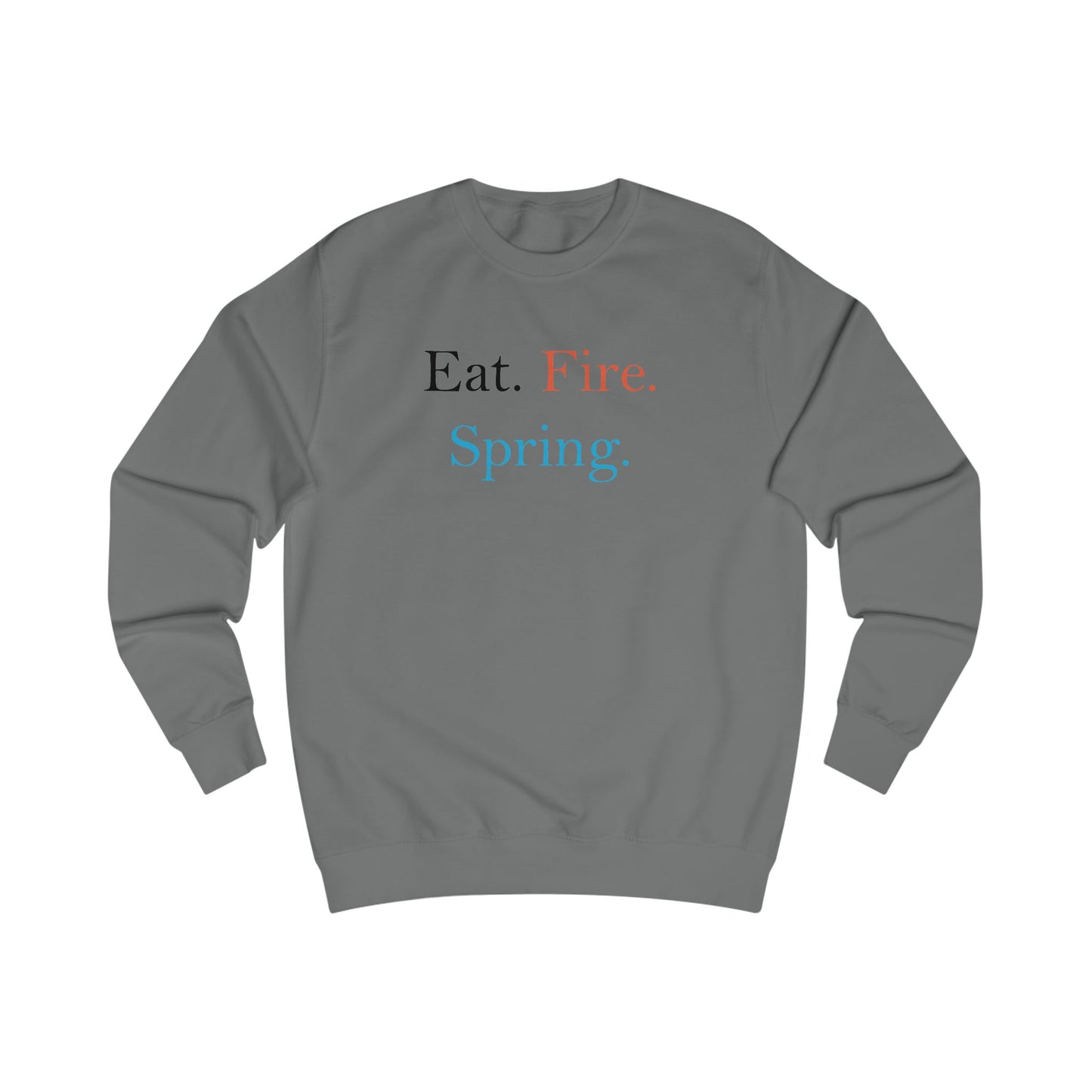 Eat Fire Spring Crewneck Sweatshirt — Text Logo