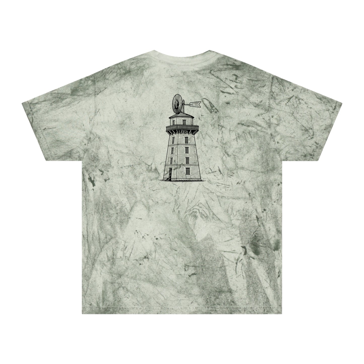 Wiantenuck Retro Color Blast Cotton Tee - Combo Logo