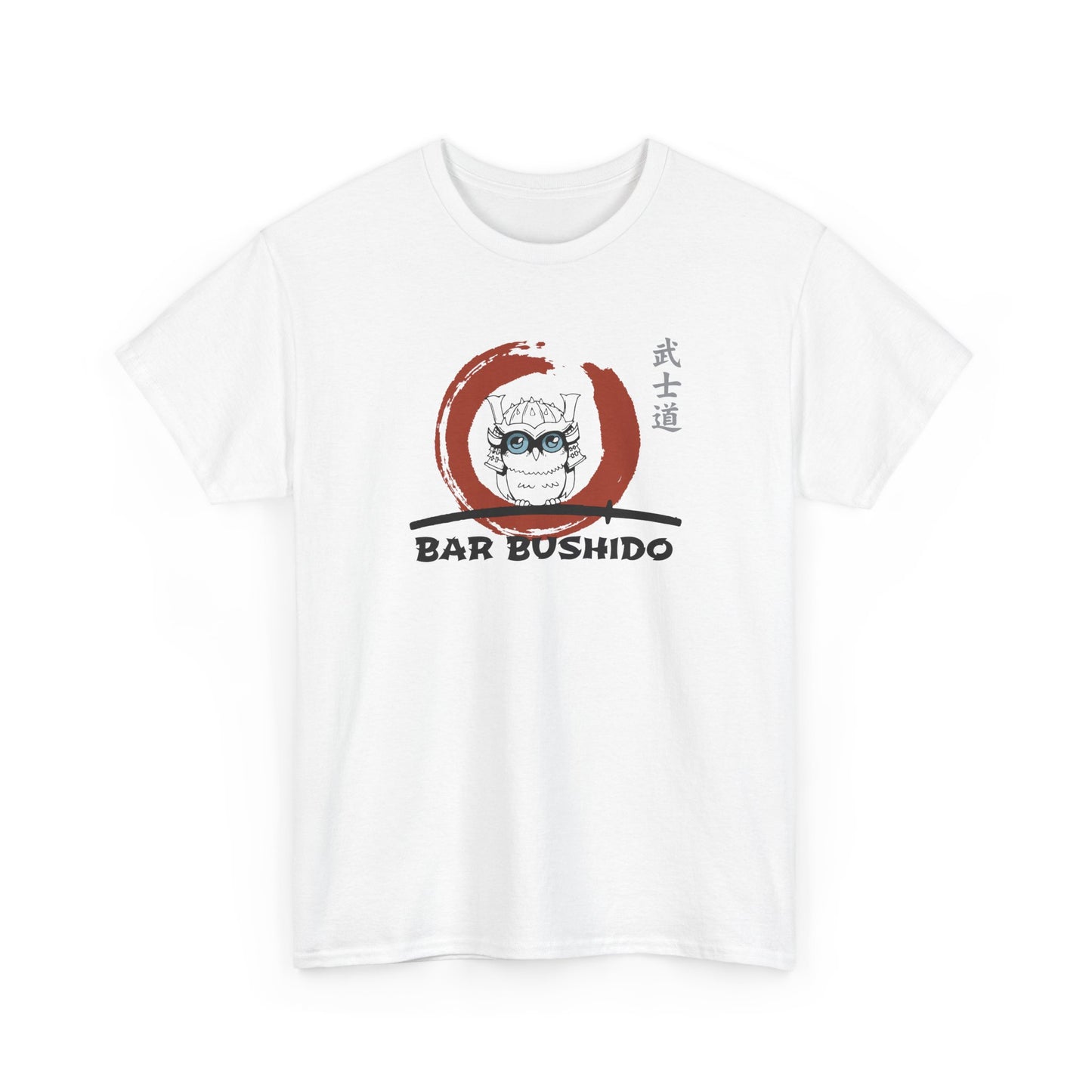 Bar Bushido Unisex Heavy Cotton Tee - Color Logo