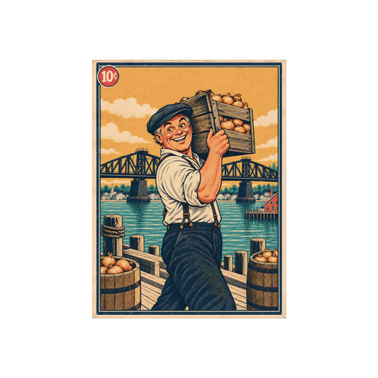 Westport Connecticut Vintage Retro Art Series Poster