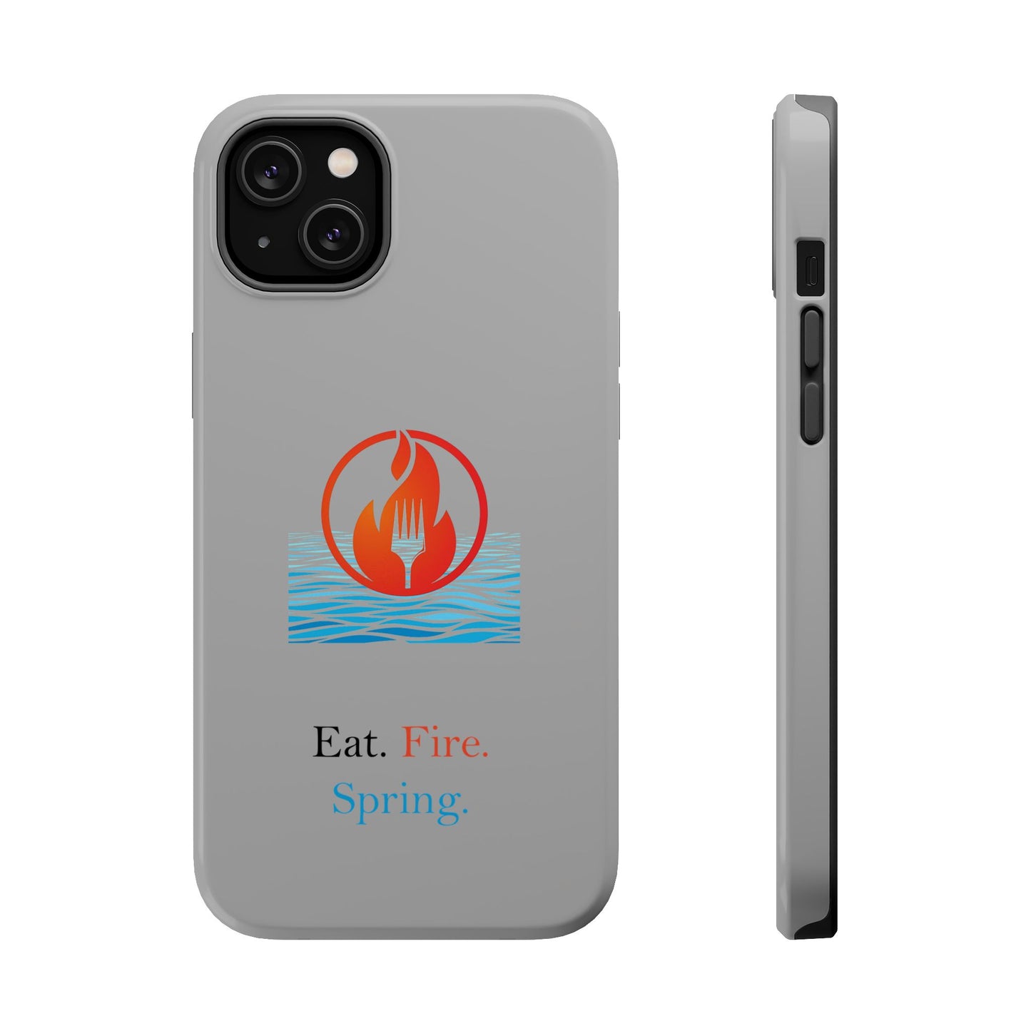 Eat Fire Spring iPhone Case - Image Logo