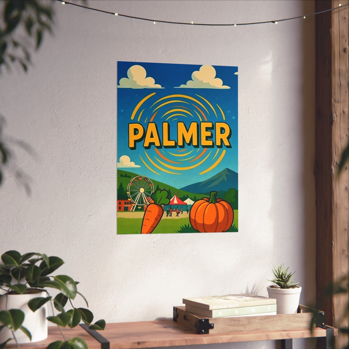 Palmer Alaska Vintage Retro Giclée Print Art Series Poster