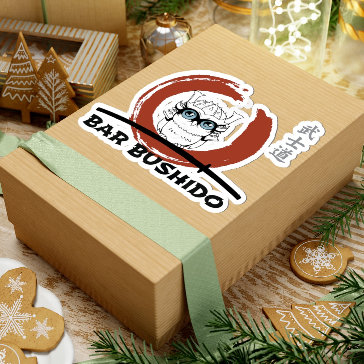 Bar Bushido Vinyl Sticker - Color Logo