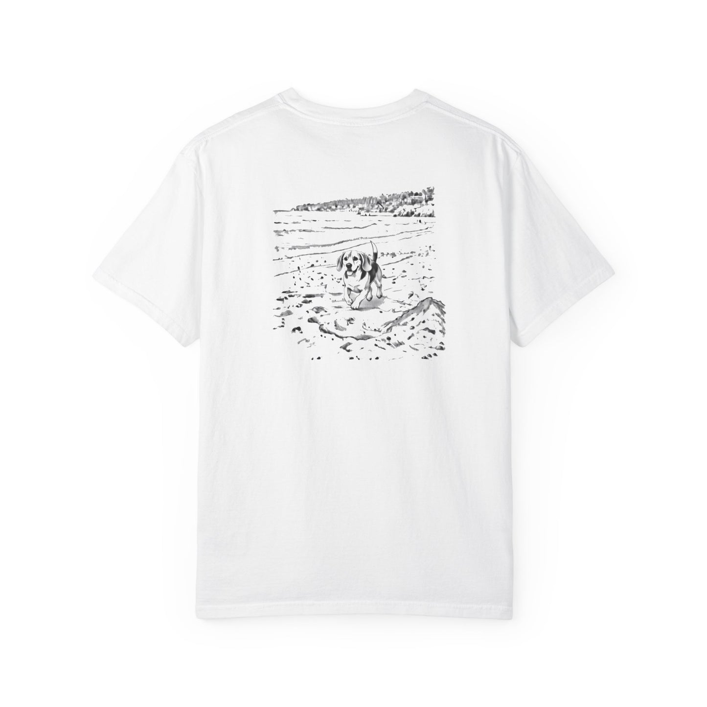 Le Béagle Coupable Vintage Retro Cotton Art Series Tee