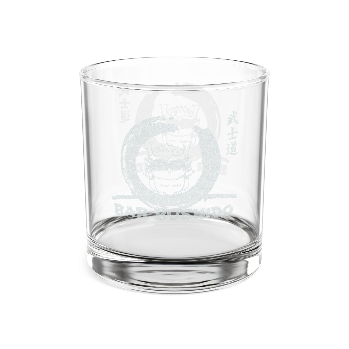 Bar Bushido Whisky Glass - Engraved Logo