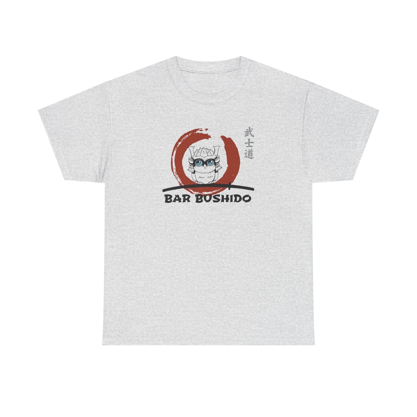 Bar Bushido Unisex Heavy Cotton Tee - Color Logo