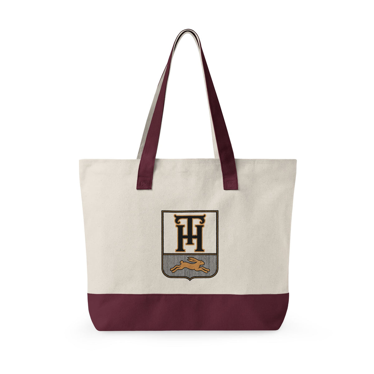 Detail View, Print Close-Up on the Team Haas Canvas Tote