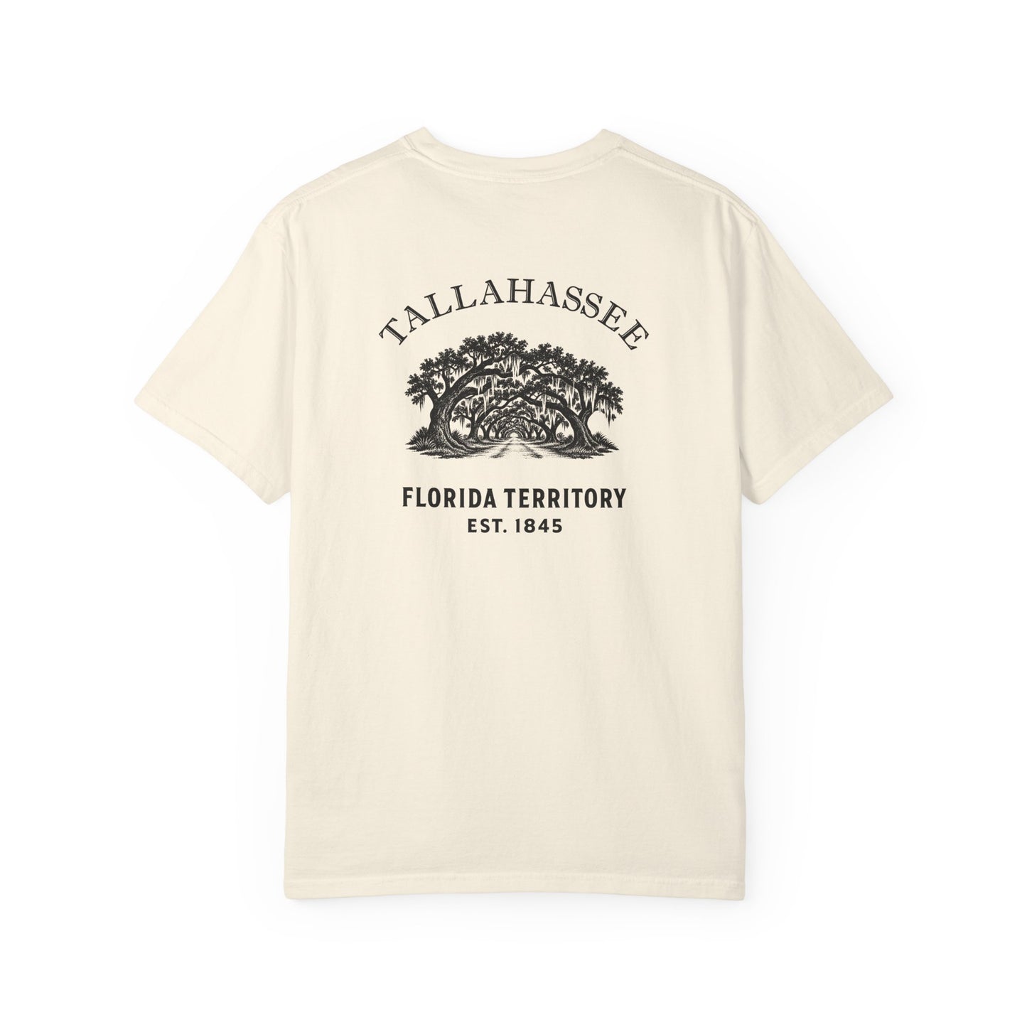 Tallahassee Florida Canopy Road Garment-Dyed Heavyweight Tee