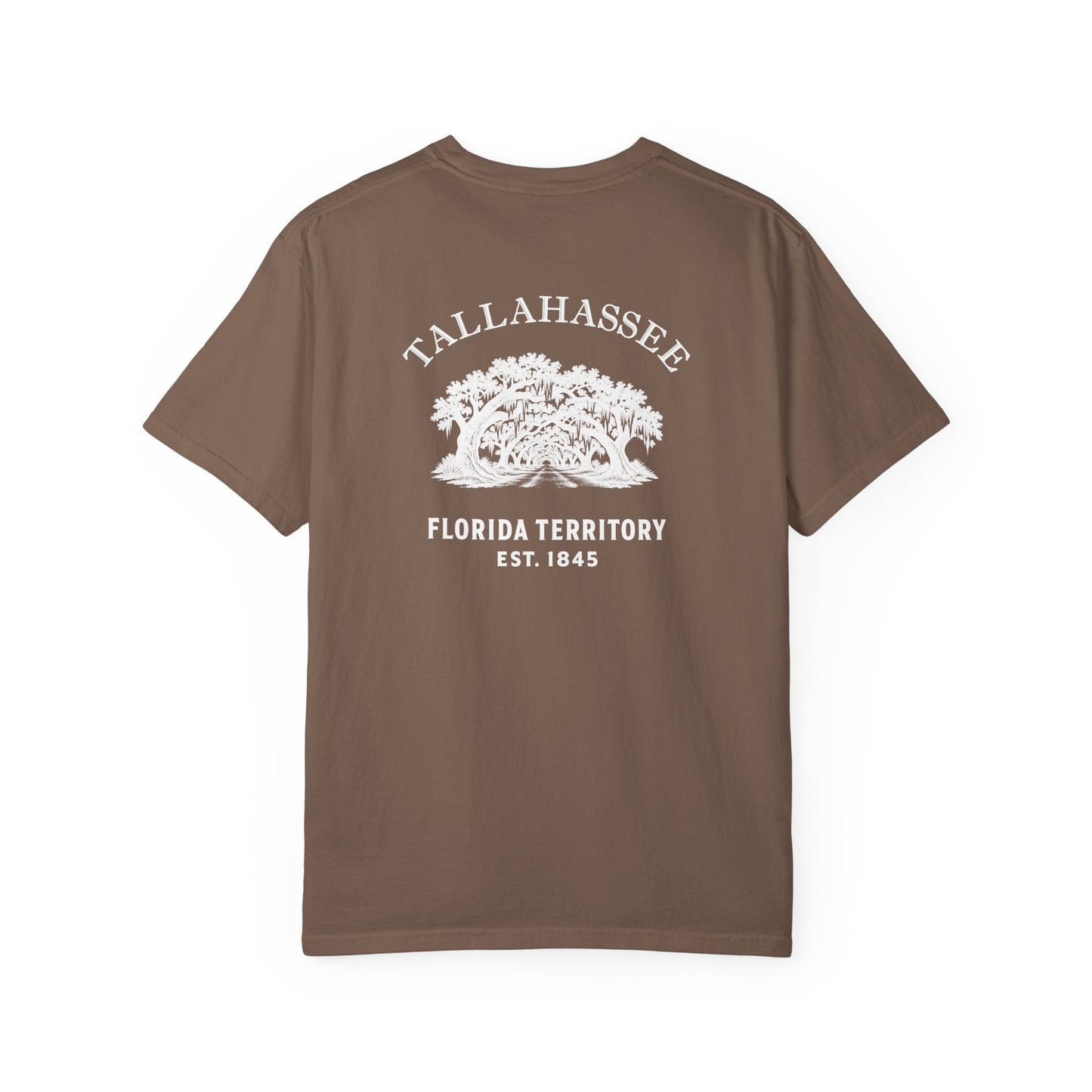 Tallahassee Florida Canopy Road Garment-Dyed Heavyweight Tee