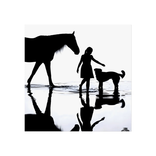 Outstretched Hand - Tide & Light Series Giclée Unframed Poster