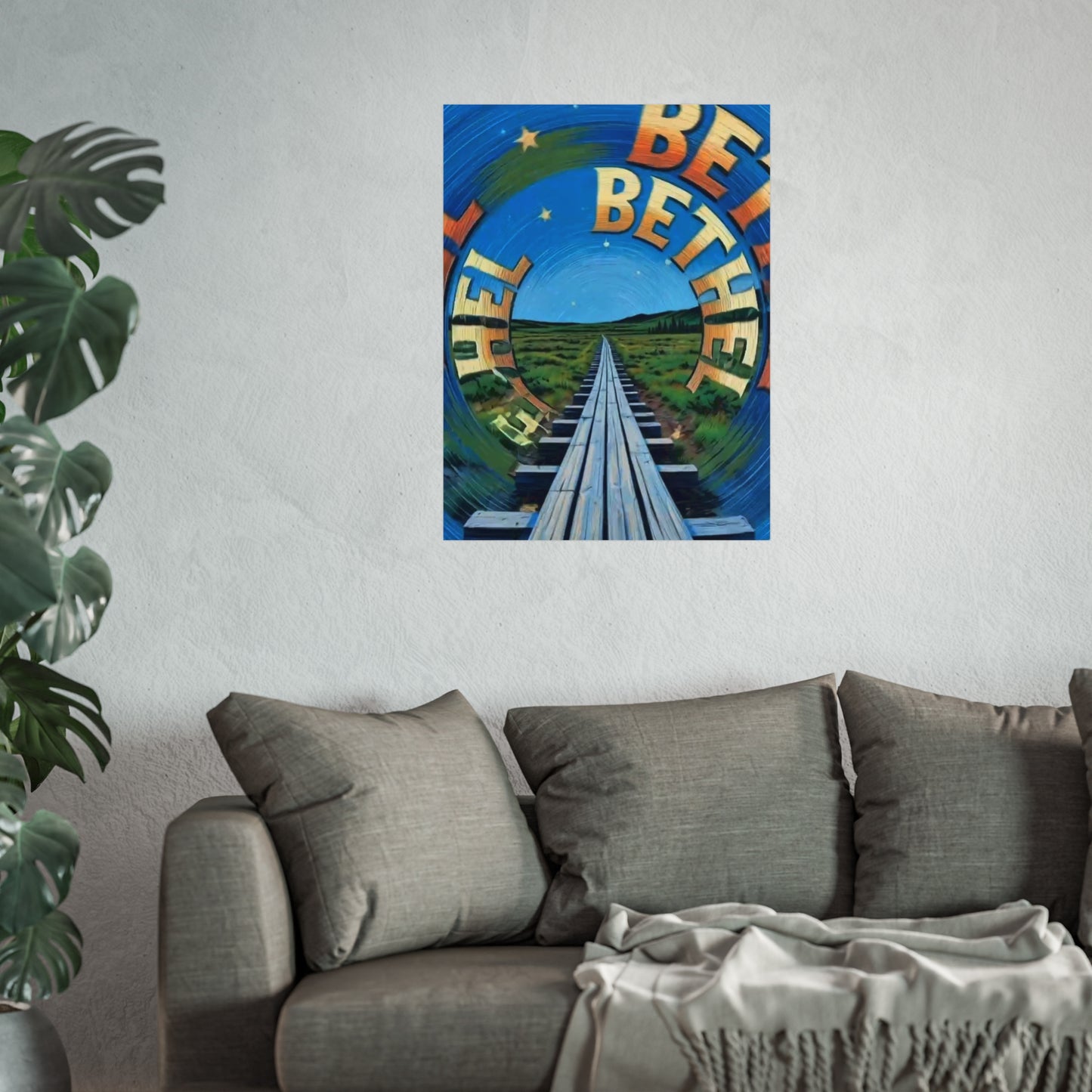 Bethel Alaska Vintage Retro Giclée Print Art Series Poster