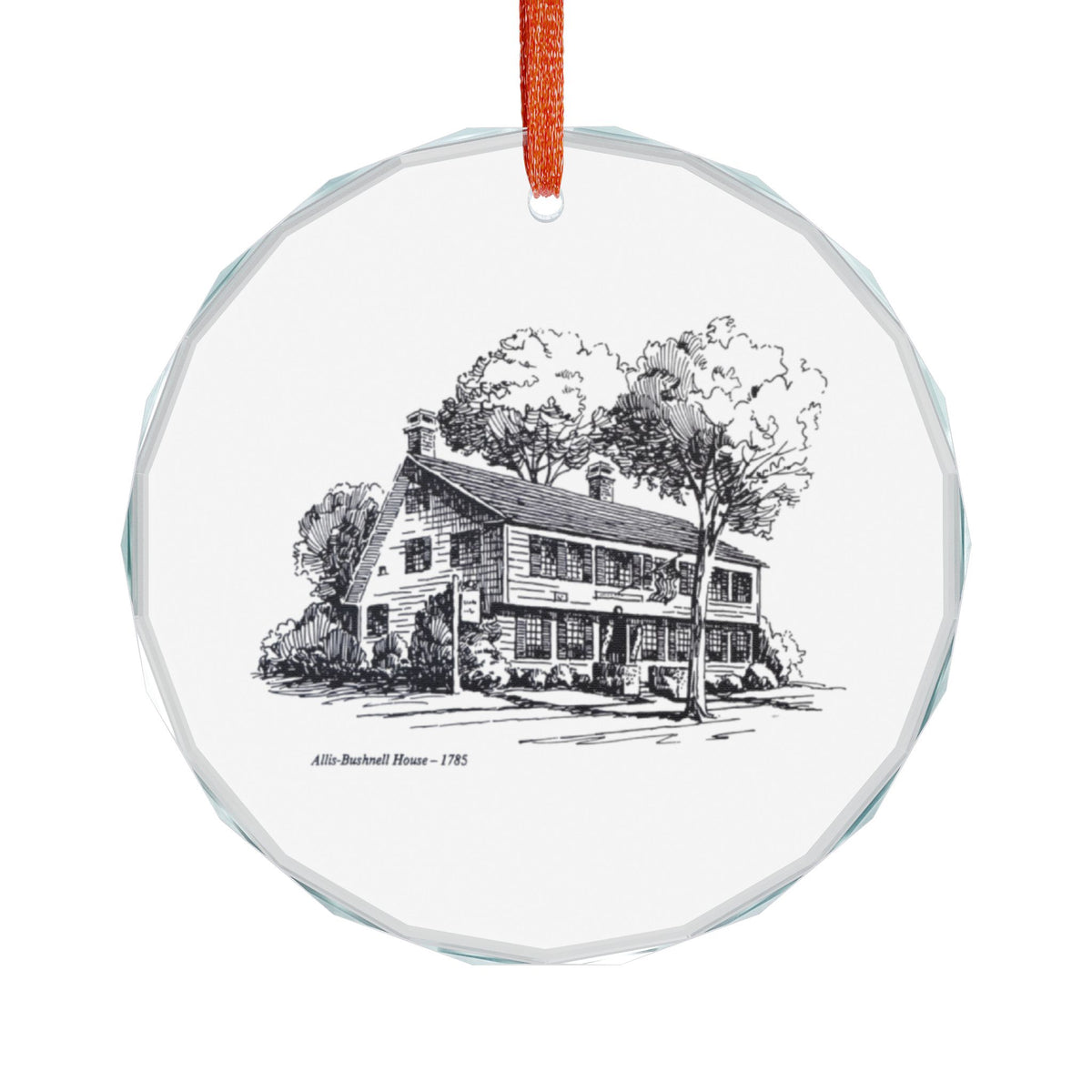 2026 Madison Historical Society Holiday Ornament — The Allis-Bushnell House, 1785