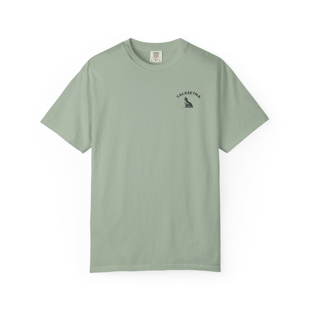 Talkeetna Alaska Cat Mayor Garment-Dyed Heavyweight Tee