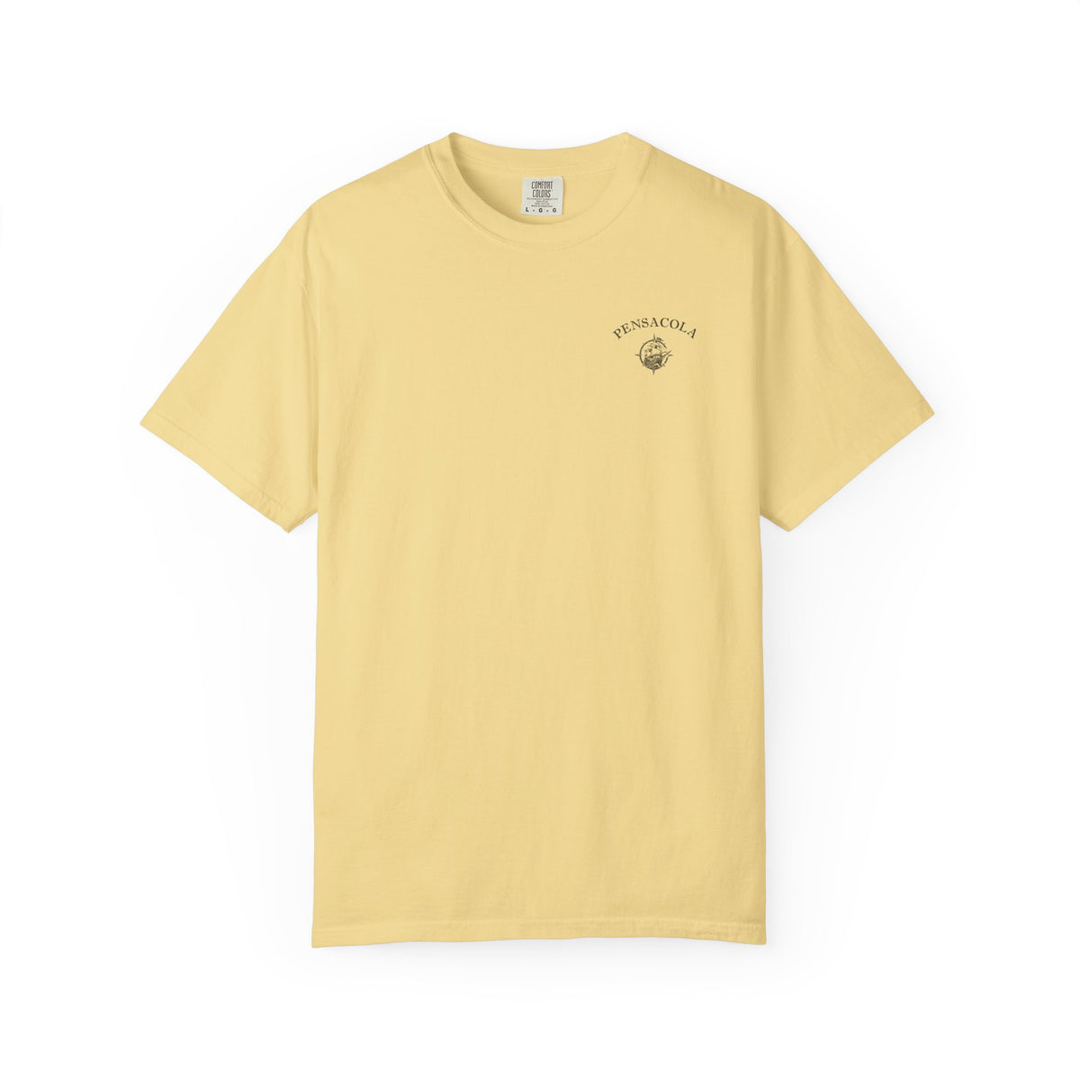 Pensacola Florida 1559 Ship Garment-Dyed Heavyweight Tee