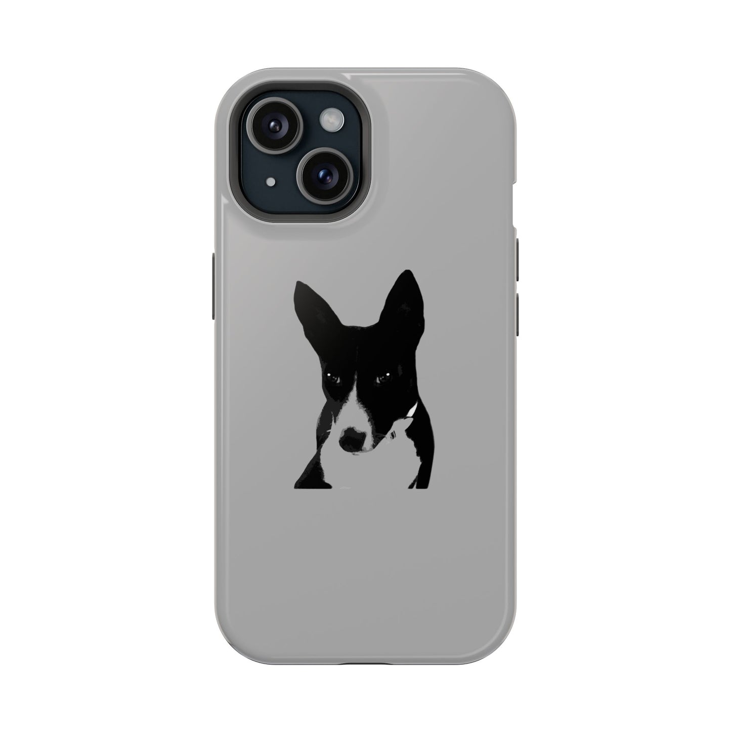 A Life Well Lived Basenji Retro iPhone Case - Black Logo