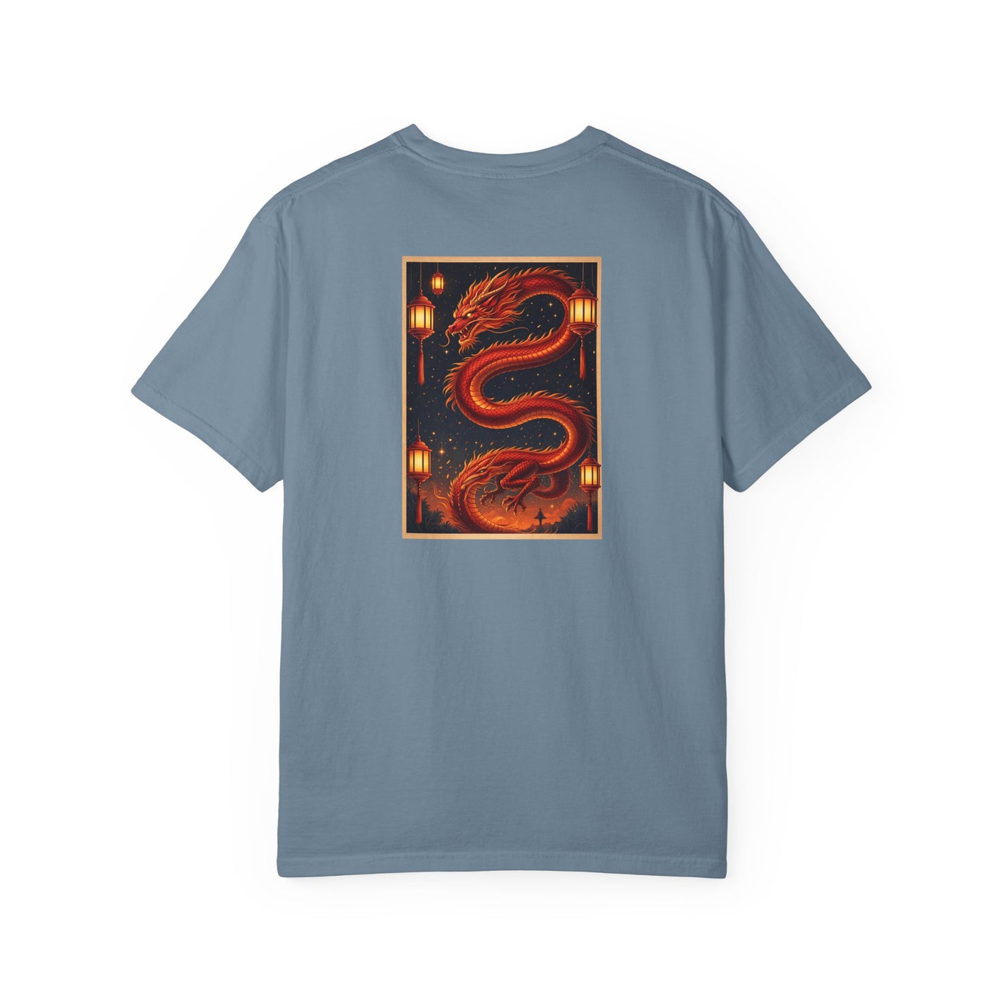 Zodiac Year of the Dragon (2024+) Vintage Retro Art Series Cotton Tee