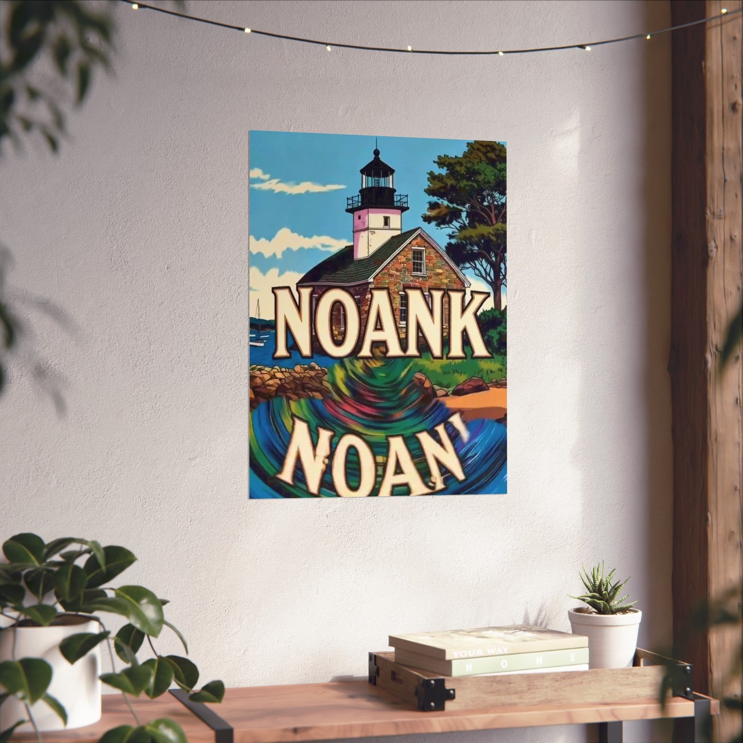 Noank Connecticut Vintage Retro Giclée Print Art Series Poster