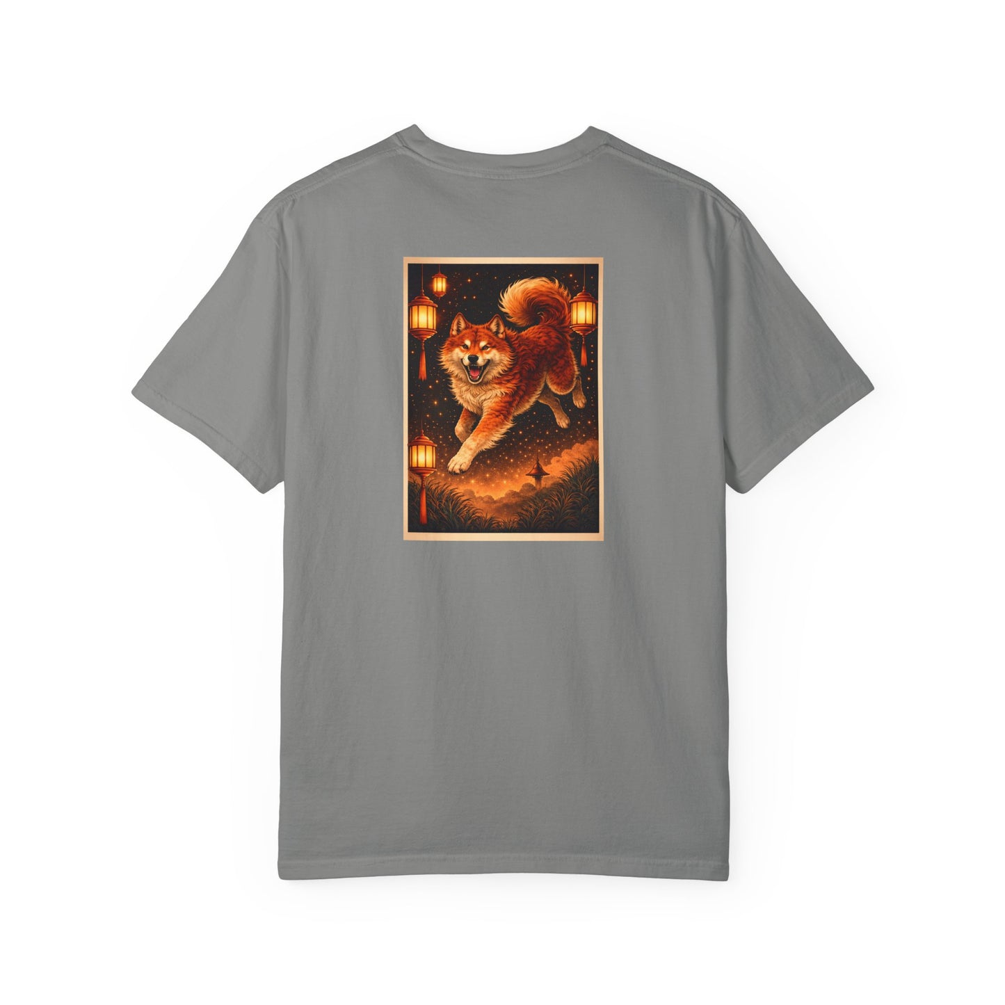 Zodiac Year of the Dog (2018+) Vintage Retro Art Series Cotton Tee