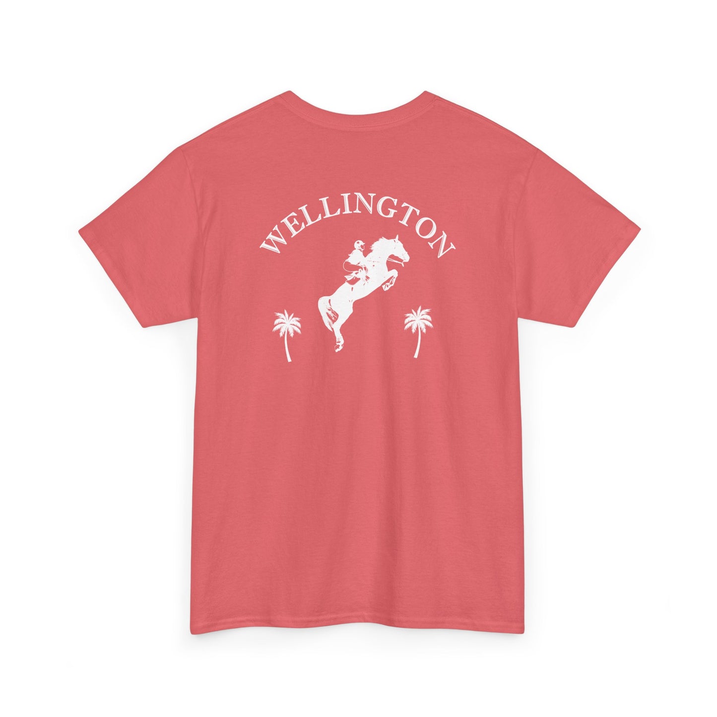 Wellington Florida Vintage Retro Unisex Heavy Cotton Equestrian Tee