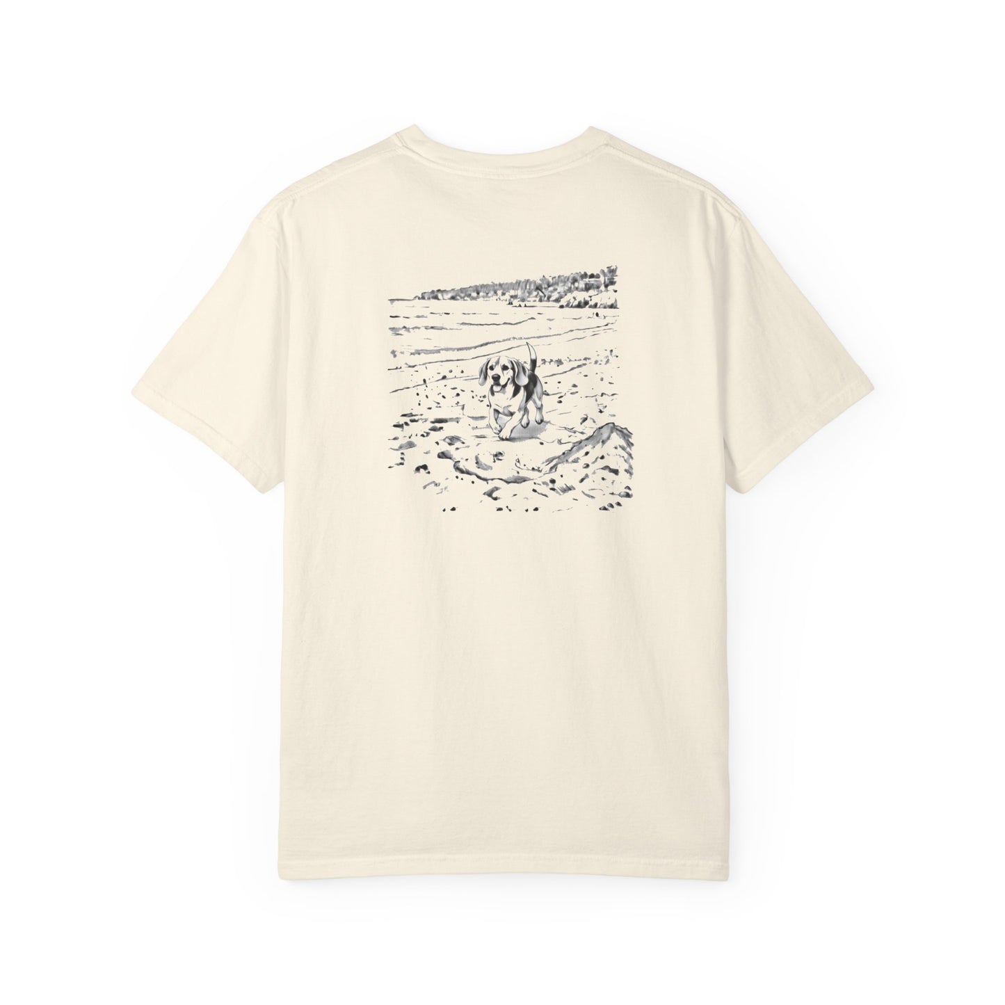 Le Béagle Coupable Vintage Retro Cotton Art Series Tee