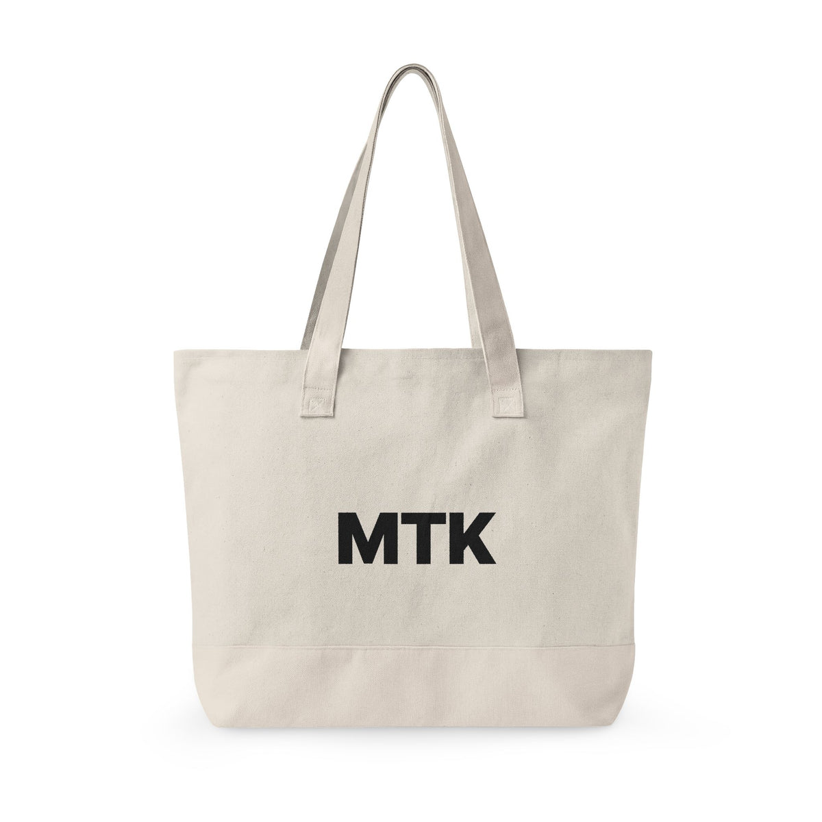Alternative View, Funny Montauk Zippered Tote for Hamptons Beach Weekends
