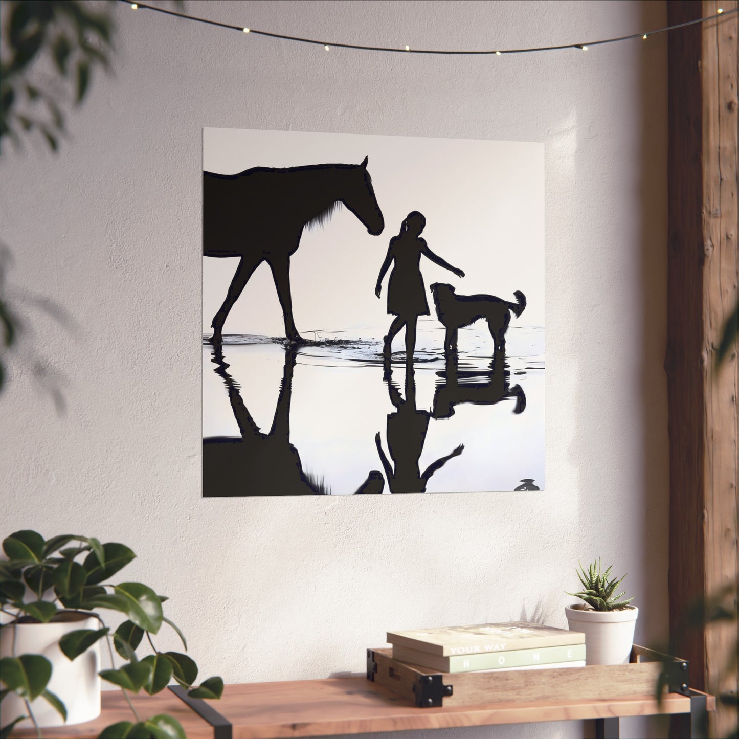 Outstretched Hand - Tide & Light Series Giclée Unframed Poster