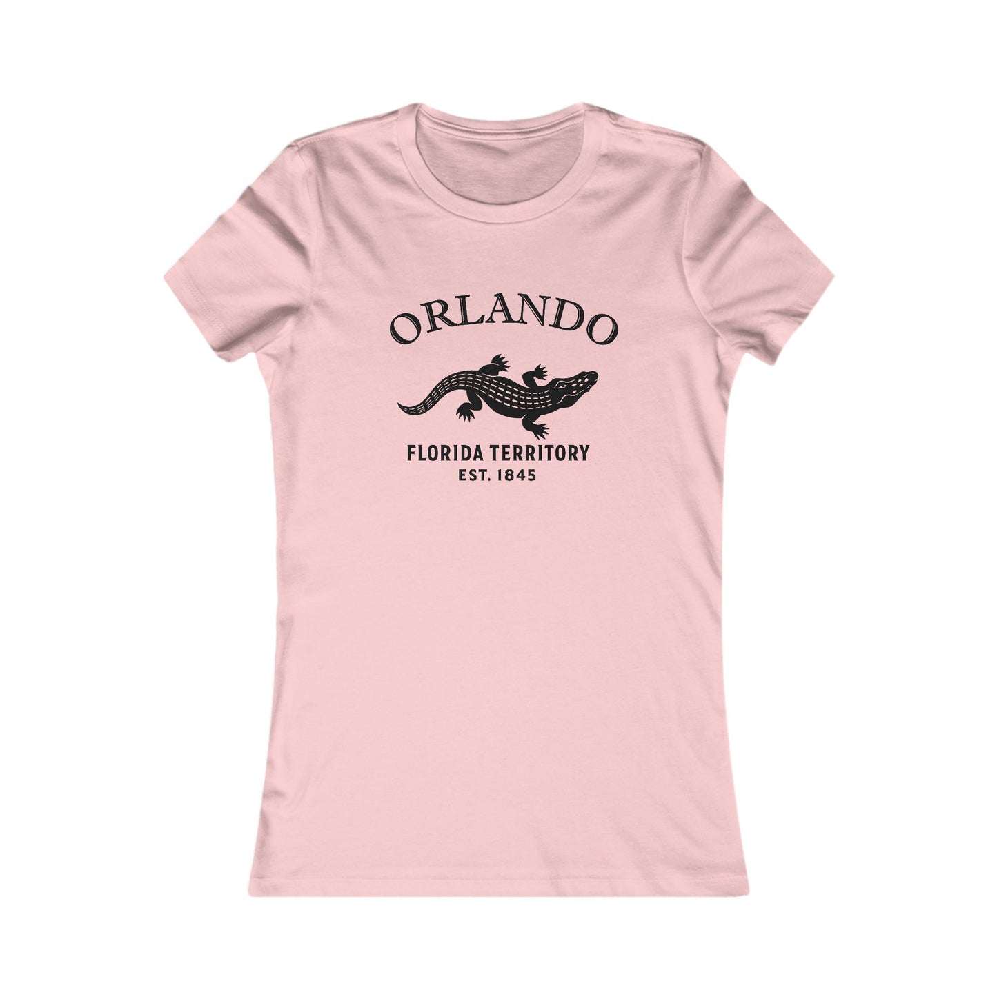 Orlando Florida Vintage Retro Unisex Heavy Cotton Hoodie - Black Logo