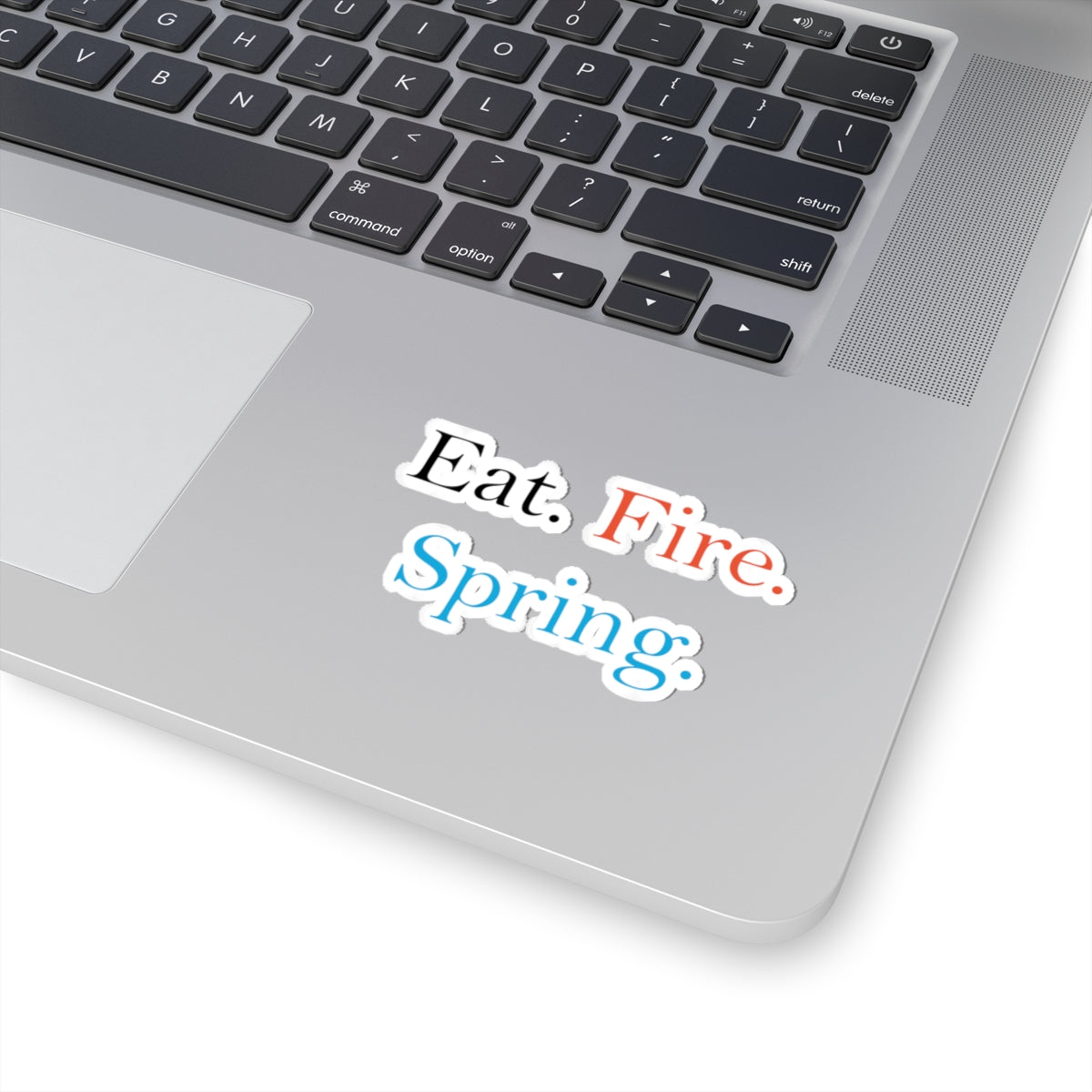 Eat Fire Spring Vinyl Sticker - Text Logo