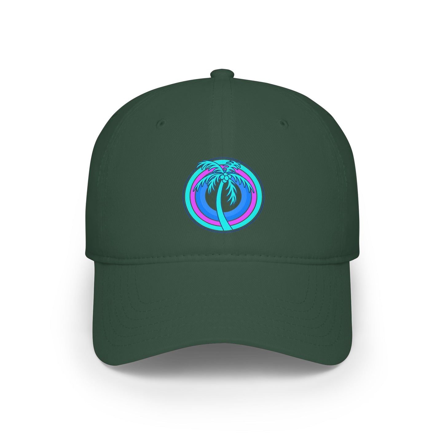 Hawleywood Vintage Retro Cotton Cap — Bullseye Logo