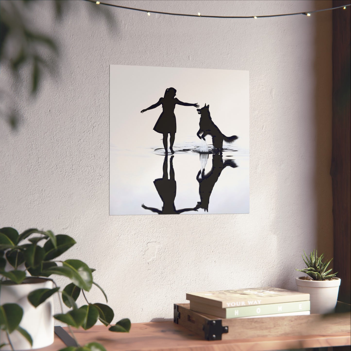 Whitewater Leap - Tide & Light Series Giclée Unframed Poster