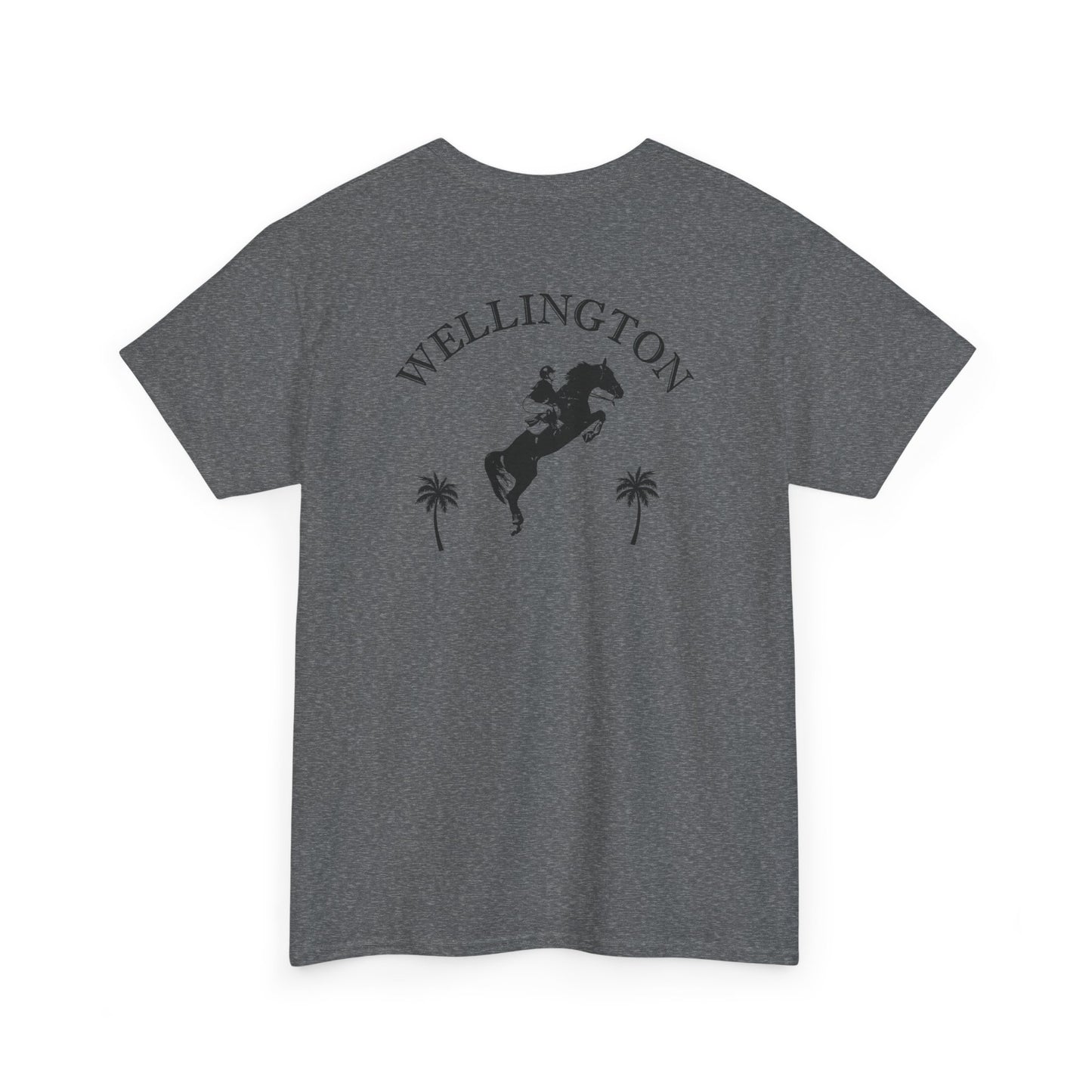 Wellington Florida Vintage Retro Unisex Heavy Cotton Equestrian Tee