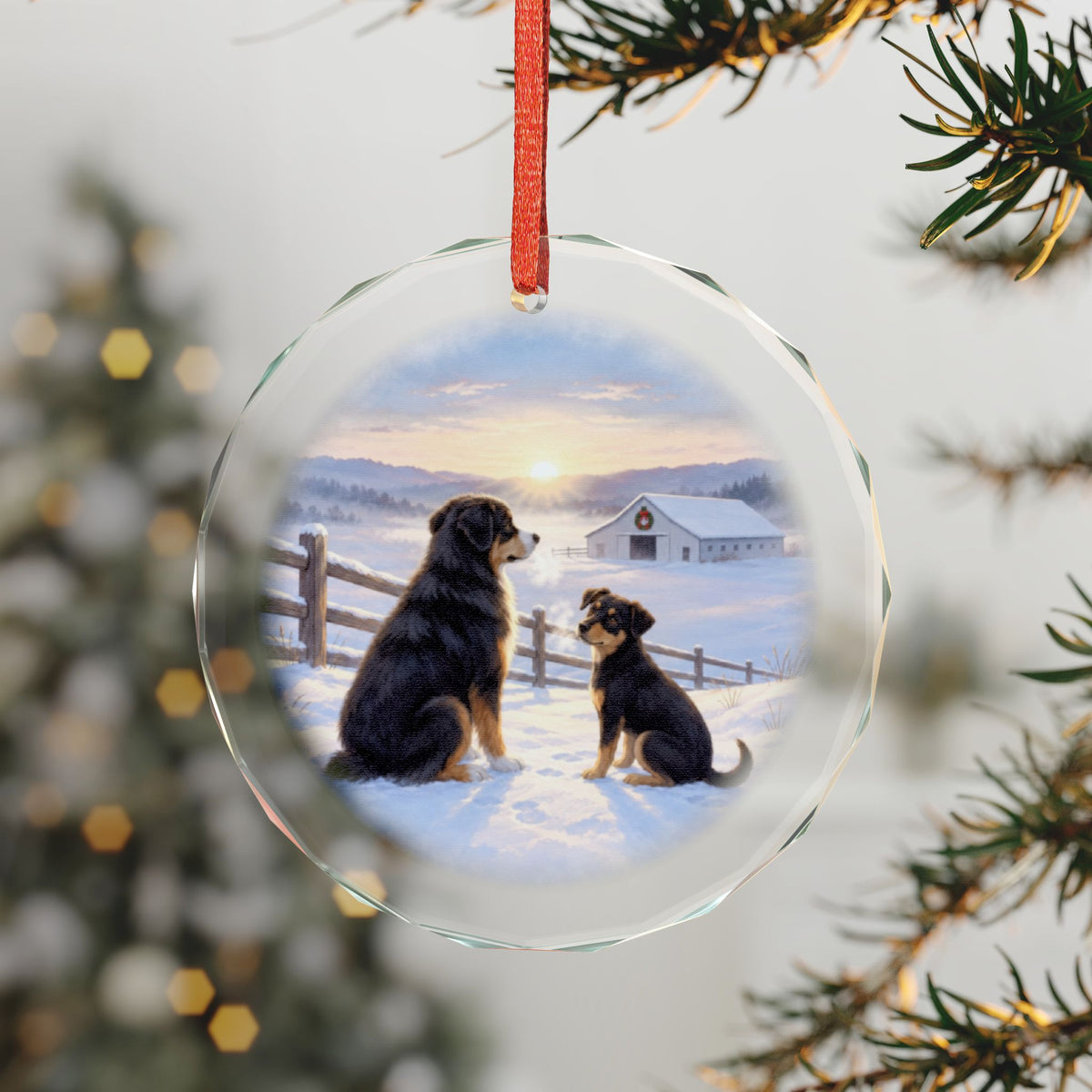 Charley & Lucy · The Adventures of Charley & Lucy · A Winter Surprise · Animal Holiday Ornament