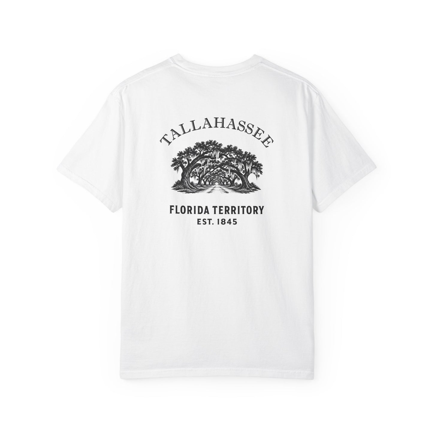 Tallahassee Florida Canopy Road Garment-Dyed Heavyweight Tee