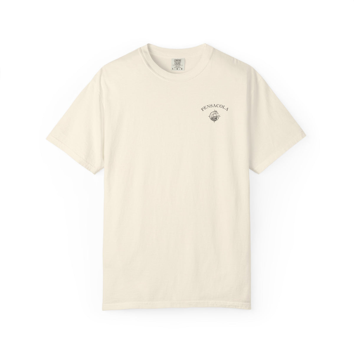 Pensacola Florida 1559 Ship Garment-Dyed Heavyweight Tee