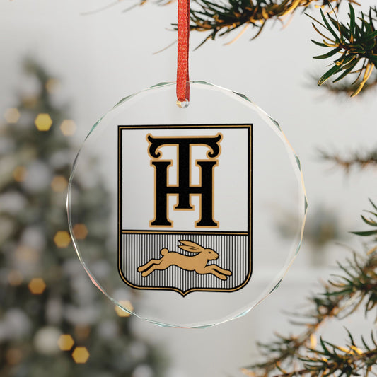 Alternative View of the Team Haas Crystal Ornament